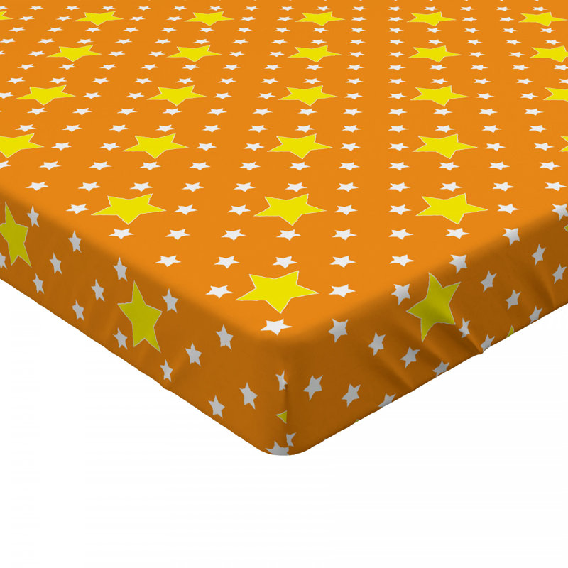 Microfiber Polka Dots Fitted Sheet, Queen Fitted Sheet