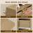 Nightstand, With Charging Station And Led Light, 2 Storage Drawer And Open Shelf, Modern Bedside Table For Small Space, For Bedroom, Living Room, Natural-119987939-133506824