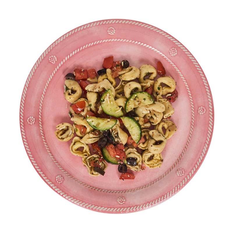 Berry & Thread Melamine Dinner Plate, Coral