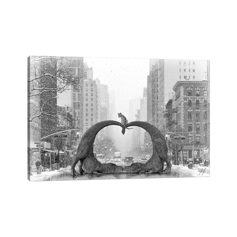 We Are Family IV by Kathrin Federer - Print on Canvas, Wrapped Canvas, 66.04 cm H x 45.72 cm W x 3.175 cm D