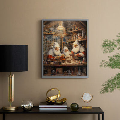 Reproduction d'art encadrée Christmas