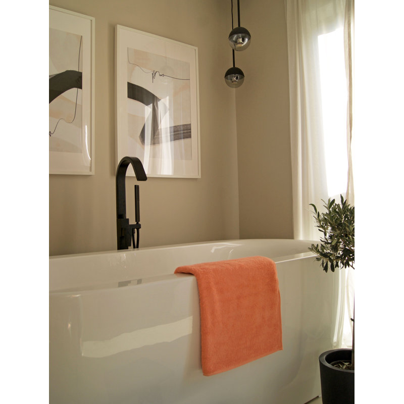 Midweight Bath Towel, Terracotta