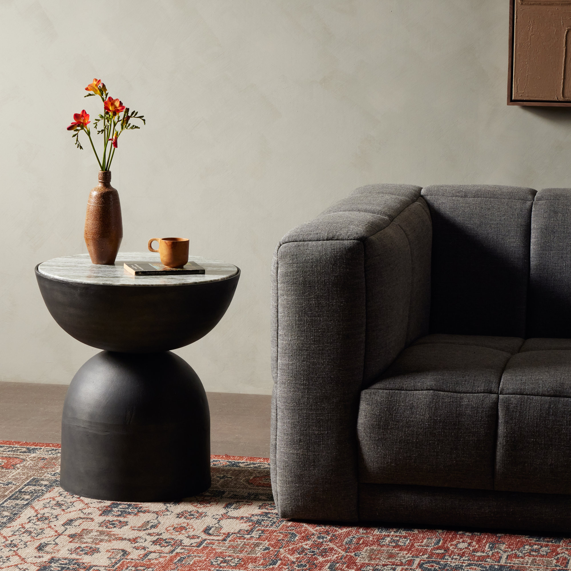 Seraphine Pedestal End Table