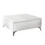 Table basse avec banc de rangement carré de 35 pouces de large avec repose-pieds de rangement surdimensionné-737261554