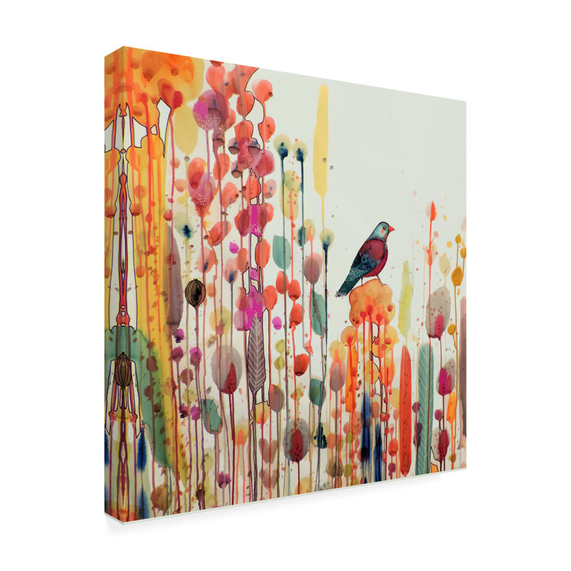 Art sur toile Sylvie Demers, H 35 po x l 35 po