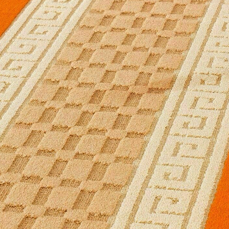 Labors Geometric Indoor / Outdoor Area Rug, Rectangle 60 x 110cm