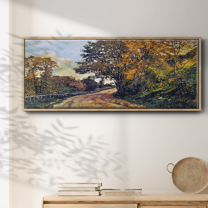 The Road to the Farm of Saint - Toile encadrée