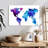 Aliaz Cool Hues World Map-107670596