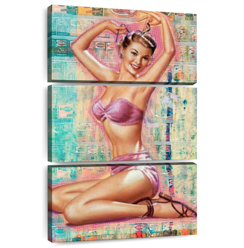 Navette de pin-up I, H 50 po x l 32 po