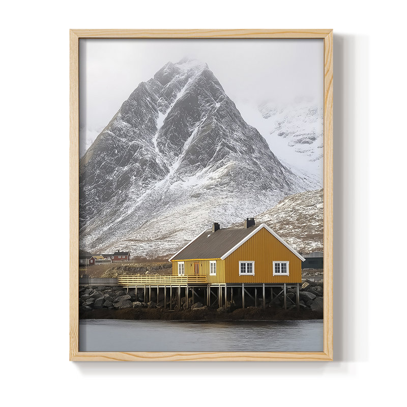 NAUTICAL Series CLXI, reproduction encadrée - bois massif, H 30 po x l 24 po