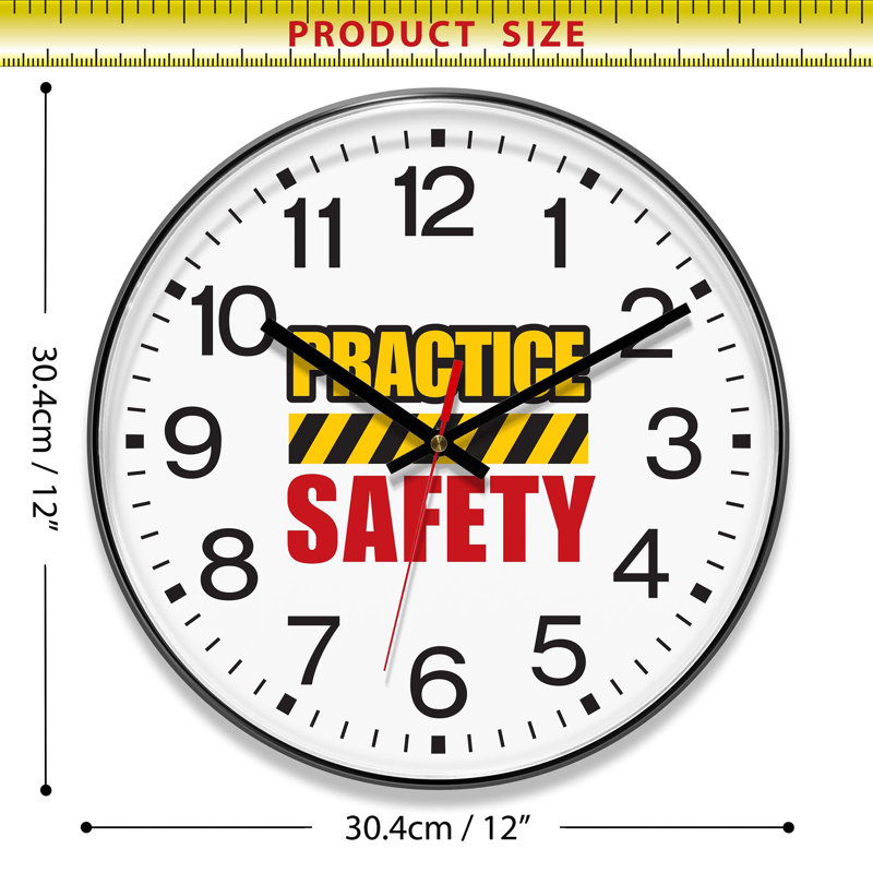 Horloge murale 12 po Infinity