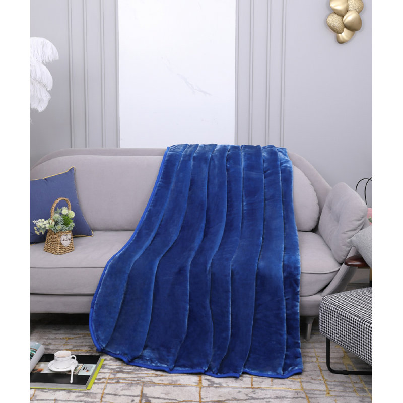 Bernestine Throw Blanket, W150 x L200cm, Blue