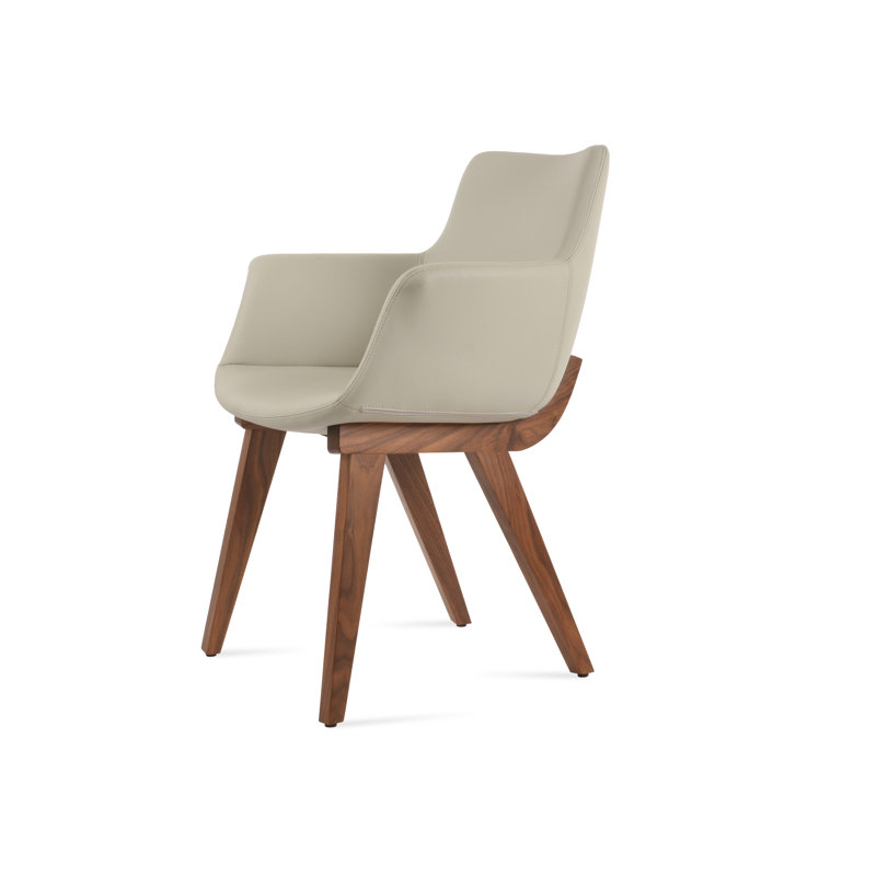 Fauteuil Bottega, Gris clair