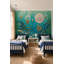 Murale sous-marine de tortue de mer-711925440-711925441