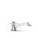 Pinstripe® Pure Deck-Mount Bath Faucet Trim for High-Flow Valve with Cross Handles, Valve Not Included