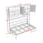 Lit escamotable avec armoire, lumière et USB Murphy-1834052097