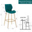 Tabourets de bar ergonomiques avec sièges rembourrés Hulda-1886243432-2004076836