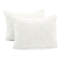 Ensemble d'édredon en coton 3 pièces blanc-206407055