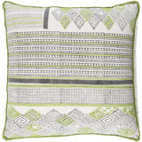 Aba Geometric Cotton Pillow Cover