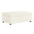 Xara Modern Chenille Pull-Out Ottoman Sleeper Bed with Mattress & Cushioned Armrests