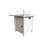 30 Inch Steel Propane/Natural Gas Firepit Table-93747895