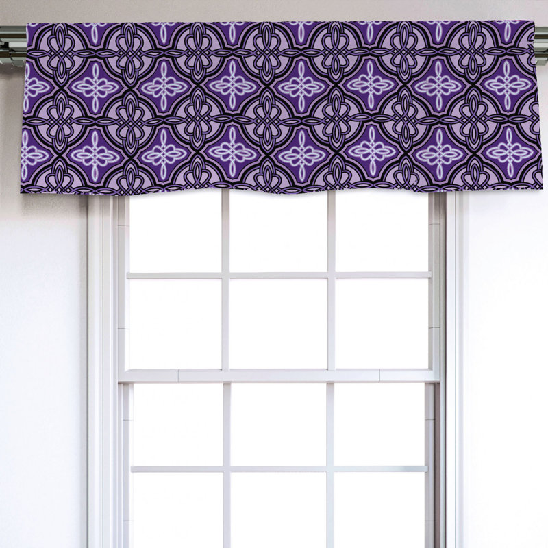Sateen Ruffled Window Valance