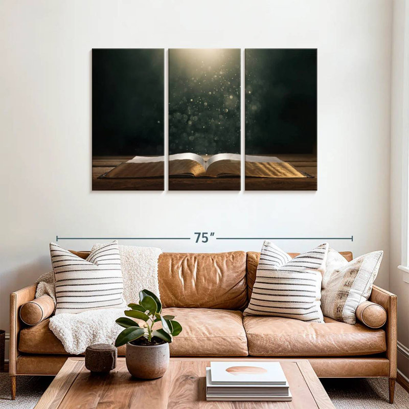 Kerner Open Book, 36" H x 57" W