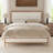 Larsen Solid Wood Upholstered Bed with Tufted Headboard-2065168839-2065168837