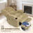 EONIX Dual Motor Lay Flat Lift Chairs Recliner with Heat and Massage, Power Lift Recliner Chair for Elderly, Chair Lift with Cup Holders and Charging Ports-117579661-129175862