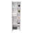 Corner Cabinet Womppi, Five Open Shelves, Single Door-2029213730
