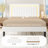  Modern Upholstered Platform Bed with Adjustable Headboard,Velvet Finish,Wide LED Lighted Headboard,No Box Spring Needed,Queen Size-29259295-29259264