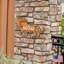 Support mural lion