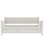 Lit de jour simple en bois de style décontracté moderne et rustique, blanc crème-1231985165