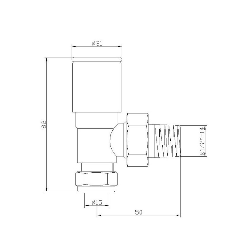 Modern Radiator Valve