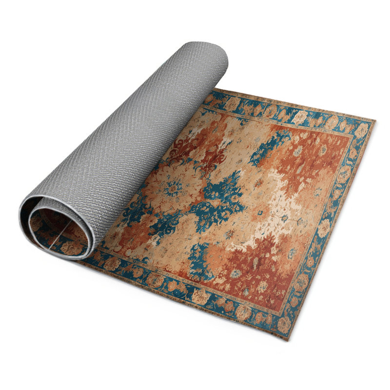 Tapis d'intérieur et d'extérieur brun français