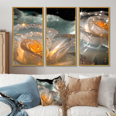 Cheever - Rose Wall Art Living Room Set