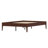 Contemporary Platform Bed Frame with Integrated Slat Support and Metal Reinforcement, Quick and Tool-Free Assembly-1605588322