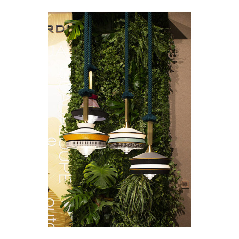 Calypso So Outdoor Suspension Lamp, 24.8" H x 15.4" W x 15.4" D