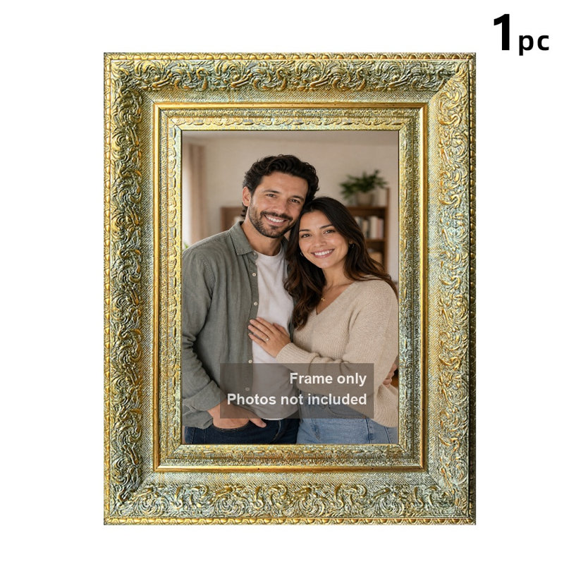 Cadre photo doré antique 1PC 11 "x 14" avec tablettes