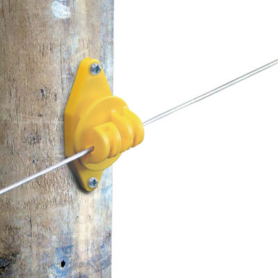 Poteau isolant en bois