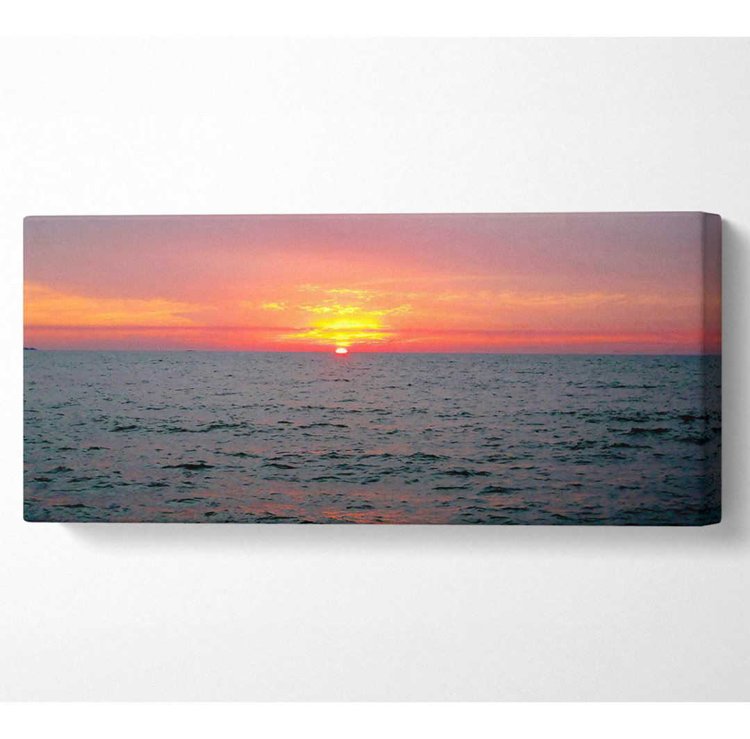 Sonnenuntergang Florida Panoramaleinwand