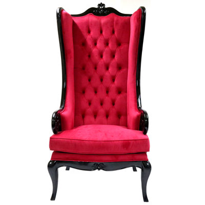 A Verona High-Back Throne Lounge Chair