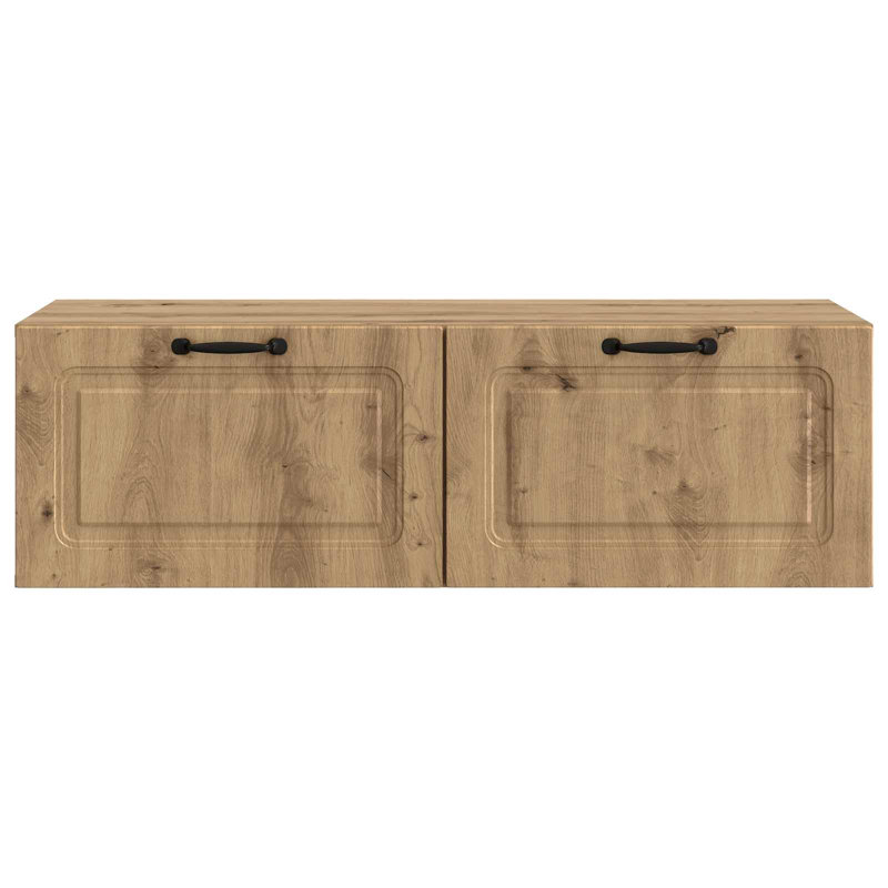 TV Stand, 30cm H x 98cm L x 41cm W, Artisan Oak