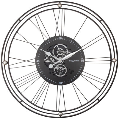 Gear Metal Wall Clock