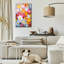 Art mural en verre "Fond de tulipes" par Momart-682185896