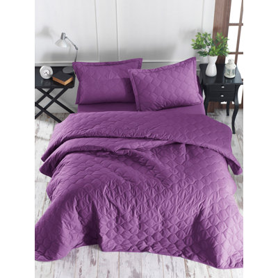 Ensemble de couvre-lit 100% coton Woodrow