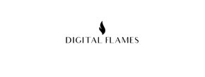 digital flames Logo