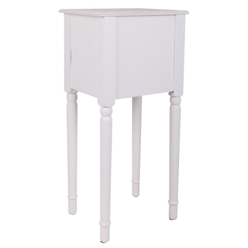 Courtnie 33cm W Manufactured Wood Bedside Table