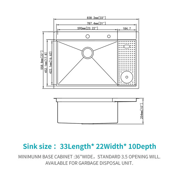 Dimensions du produit