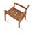 Hrant Teak Outdoor Lounge Chair